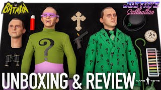 Riddler Batman 1966 Classic TV Series 1/6 Scale Figure Unboxing \u0026 Review