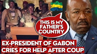 Overthrown Gabon President Cries for Help As Citizens Celebrate After Còup. 🇬🇦🇬🇦🇬🇦