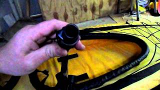 Sevylor K1 Pointer inflatable  How to blow it up ready for use