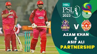 Brilliant Partnership By Azam Khan & Asif Ali | Quetta vs Islamabad | Match 13 | HBL PSL 8 | MI2T