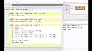 Passing Parameters Java AP Computer Science