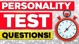 PERSONALITY TEST! (How to PASS a PERSONALITY TEST!) Tips, Questions & Answers!