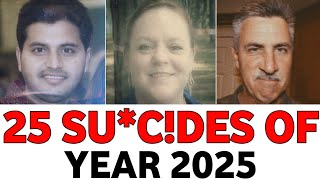 25 Tragic Ends In 2025 | #tribute #inmemoriam #obituary