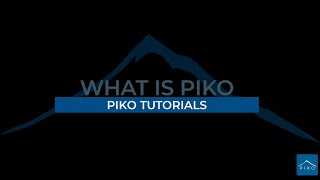 Piko Tutorial - What is Piko