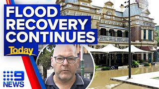 Flood recovery continues as communities brace for Easter break | 9 News Australia
