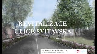 Záznam veřejného projednání záměru revitalizace ulice Svitavská 2021