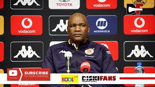 Molefi Ntseki's Post-Match Press Conference | Kaizer Chiefs 0-1 Cape Town City