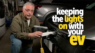 Keeping the lights on with your EV