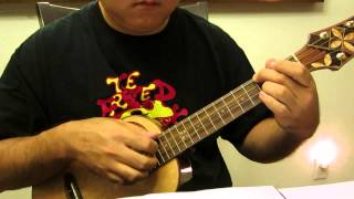 Orira'a I Tahiti played on a Moore Bettah Ukulele with Tabs