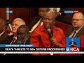 Ramaphosa farm theft | Death threats to MPs disturb proceedings