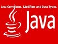 7. Comments, Modifiers and Data Types in Java