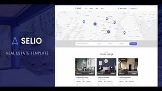 Selio - Real Estate PSD Template | Themeforest Website Templates and Themes