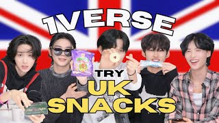 SNACK SPECIAL EP. 9 | 1VERSE Try UK Snacks For The First Time!