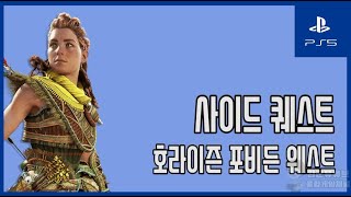 [김군] PS5 호라이즌 포비든 웨스트 : 꼭 알고 싶어 (Horizon Forbidden West)