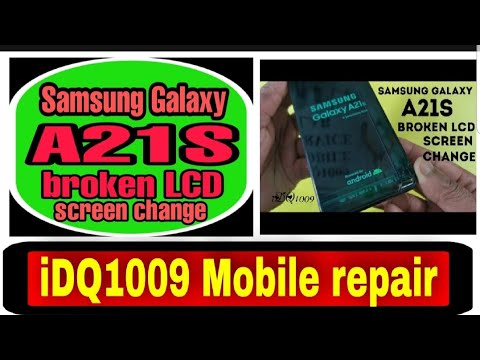 Samsung Galaxy A21s Lcd Screen Broken How To Replacement Samsung A21s ...