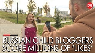 Russian child bloggers score millions of 'likes'