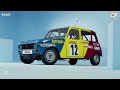 la espectacular historia del renault 4 en el rally dakar