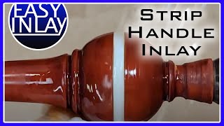 Mother of Pearl Strip Handle Inlay | Easy Inlay Quick How-To