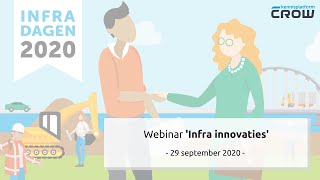 CROW Infradagen Webinar - Infra innovaties