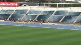 2016 茨城県高校総体陸上 県北地区女子4x100mR決勝