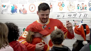 Weegar \u0026 Bean help launch 'CGY Champs' | Calgary Flames