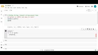 Python String: Convert string pascal Case using python