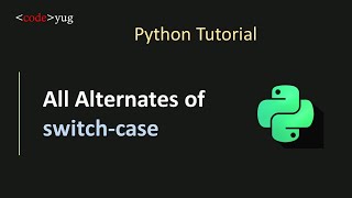 Switch Case in Python | Match Case in Python | Python Tutorial for Beginners in Hindi
