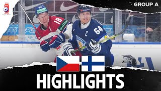 Highlights | Czechia vs. Finland | 2024 #MensWorlds