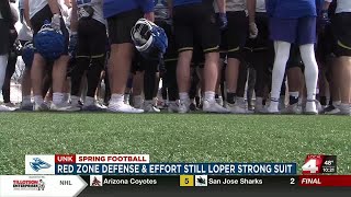 UNK Lopers defense making strides in spring practice