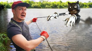 Found Cartoon Cat While Magnet Fishing!