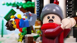 LEGO Home Alone Fail STOP MOTION | Billy Bricks