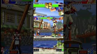 KOF '98: Asamiya vs Andy #kof98 #shorts #kofshorts #kof