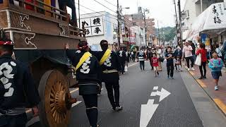 青梅大祭　宵宮祭り　山車　2018.5.2  Ometaisai　Dashi