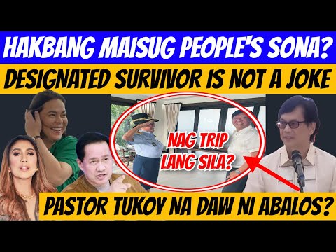 MAISUG UUNAHAN ANG SONA NI DAYUNYOR? VP DUTERTE HINDI NAGBIBIRO? PASTOR TUKOY NA DAW? #duterte