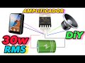 Como HACER UN AMPLIFICADOR DE AUDIO CASERO SUPER POTENTE CON MATERIALES RECICLADOS TDA 2050