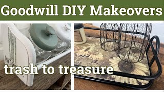 Goodwill Makeovers Trash to Treasure DIY Home Decor