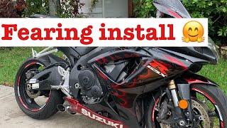 ABS Fearing Kit Install On My 2007 GSXR750