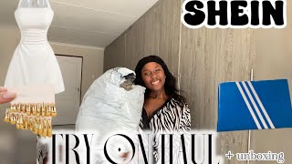 SHEIN TRY-ON HAUL + Sneaker Unboxing                     #southafricanyoutuber #sheinhaul #unbozing