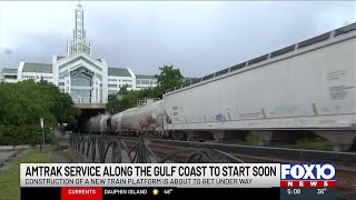 Amtrak service along the Gulf Coast starting soon