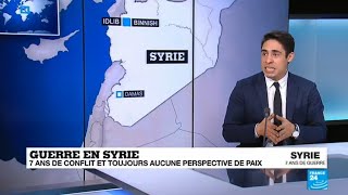 Sept ans de guerre en Syrie et toujours aucune perspective de paix