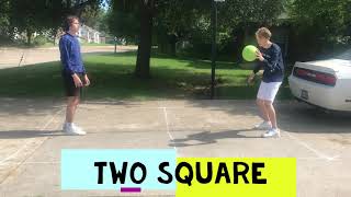 GAME- 2 Square & 4 Square