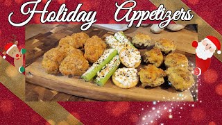3 Easy, Delicious Holiday Appetizer recipes!