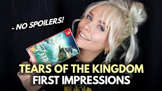 ZELDA: TotK FIRST IMPRESSIONS + tips for newcomers! My thoughts, spoiler FREE!