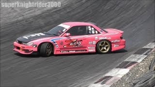 2012 D1レディースリーグRd.1 備北 単走2位 シルビア 薮内美紀選手 2012.4.8