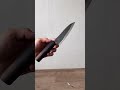 대장간에서 작은 부엌칼 만들기 knife making small kitchen knife