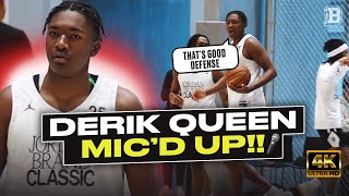 Derik Queen MIC'D UP!! | 5-star Maryland commit and future lottery pick  🔥