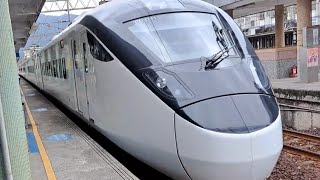 211次花蓮發車經由北迴線開往樹林的超優質半直達EMU3000型十二輛編組EMU3014皮蛋豆腐騰雲號紅色帶新城際自強號列車