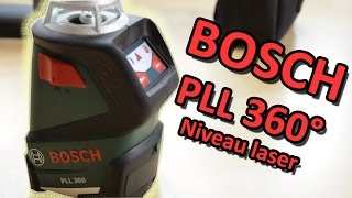 BOSCH PLL 360° - Niveau laser automatique - Présentation