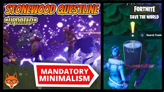 Mandatory Minimalism | Stonewood Questline #12  *UPDATED* |  Fortnite Save The World (STW)