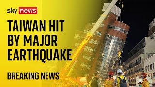 130 trapped after Taiwan's biggest earthquake in 25 years